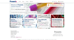 Desktop Screenshot of preventx.com